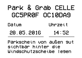 GC5PR0F - Park and Grab CELLE