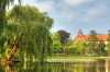 Malerischer Französischer Garten